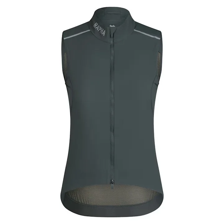 RAPHA Pro Team Lightweight Gilet II Onyx / Silver Reflective